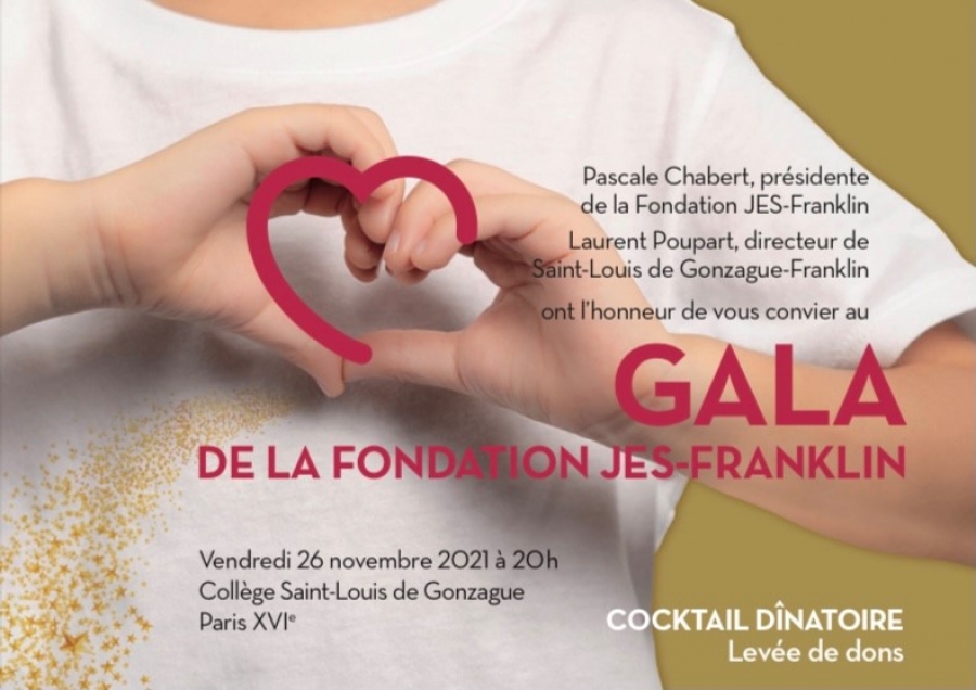 Gala de la Fondation JES-Franklin vendredi 26 novembre 2021
